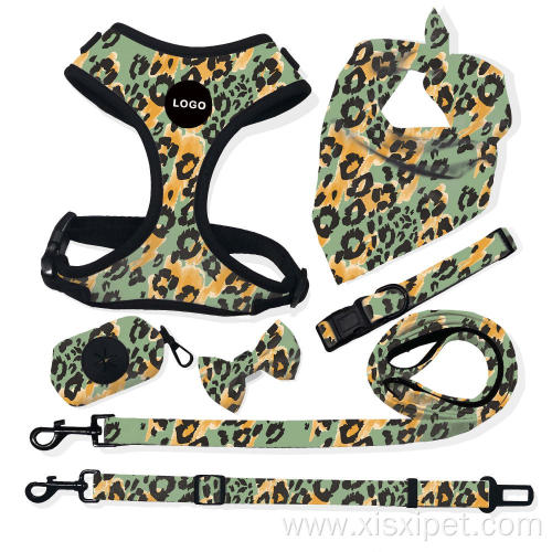 Halloween Christmas dog bandanas and Hair Scrunchie Set